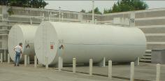 Above ground UL142 compliant diesel storage tanks for a San Francisco area data center standby-emergency generator installation